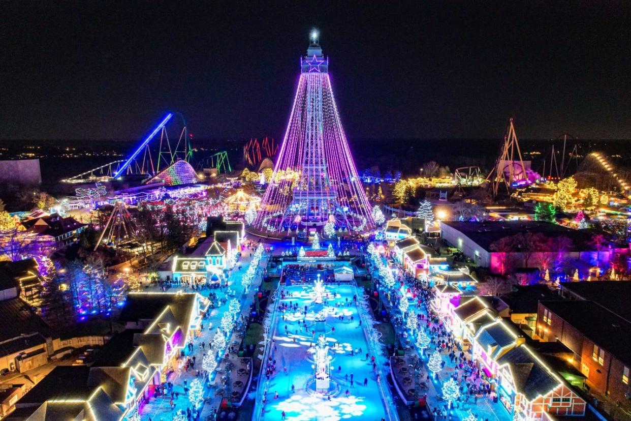 Kings Island's Winterfest opens for the season on Nov. 24.