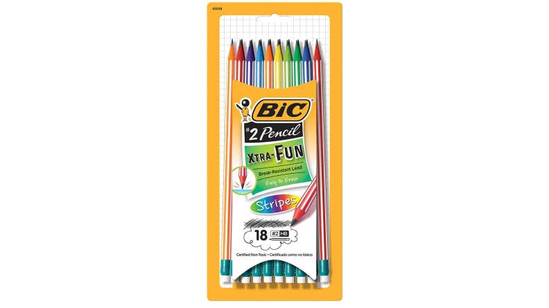 Colorful pencils may get kids excited about heading back to school.
