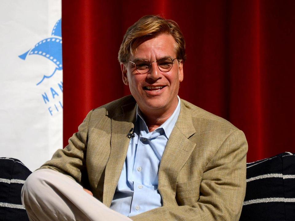 Aaron Sorkin: ‘At the family dinner table, I loved the sound of smart people arguing’ (Theo Wargo/Getty)