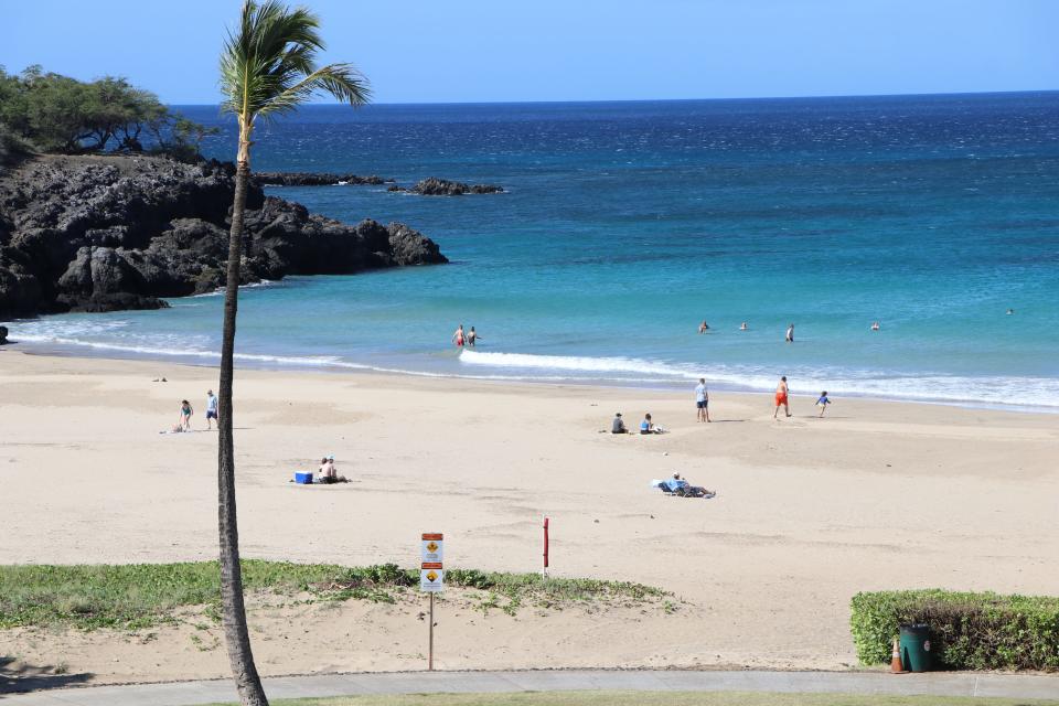 Hapuna Beach is beloved by locals and tourists alike.