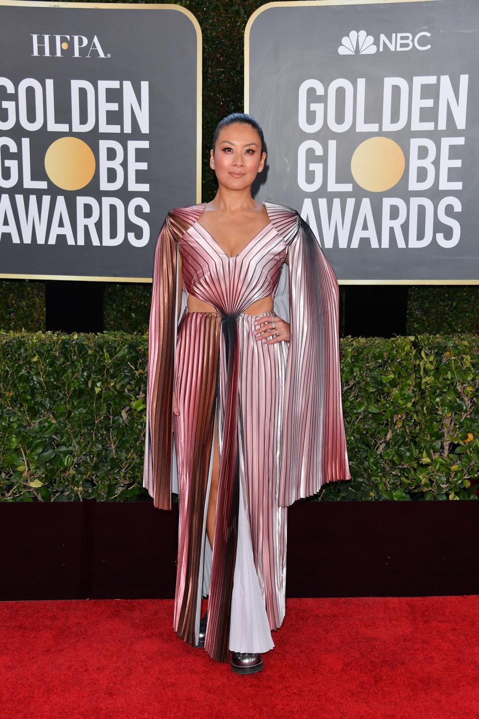 <h1 class="title">Lainey Lui in Lesley Hampton</h1><cite class="credit">Photo: Getty Images</cite>