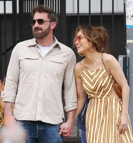 <p>@broadimage/SplashNews</p> Ben Affleck and Jennifer Lopez in Beverly Hills, California, on May 20, 2023