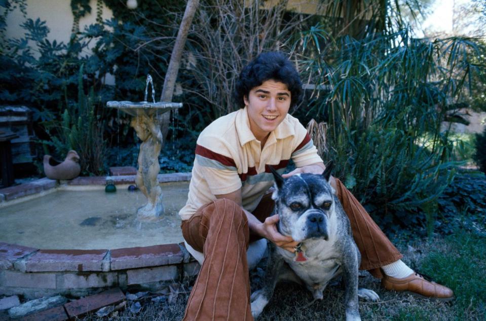 <p>Christopher Knight, who played Peter Brady on <em>The Brady Bunch</em>, at home in the San Fernado Valley, California in 1977.</p>