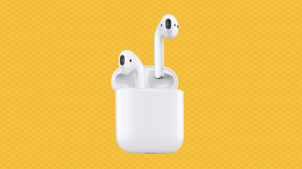 Save nearly 20 percent on these Apple AirPods. (Photo: Amazon)