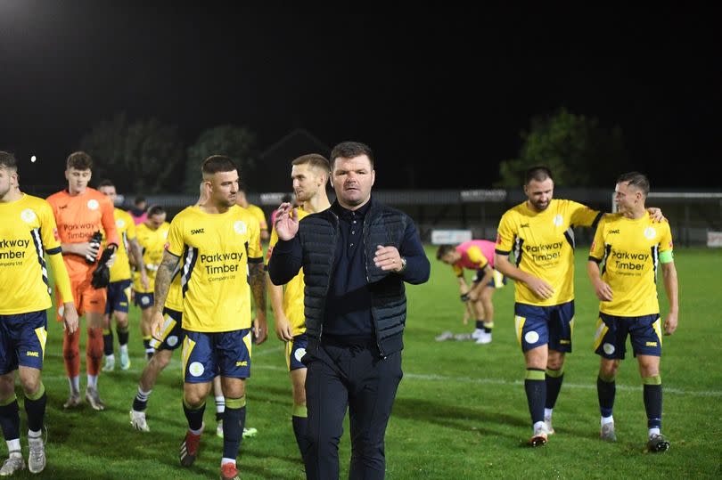 Plymouth Parkway manager Lee Hobbs