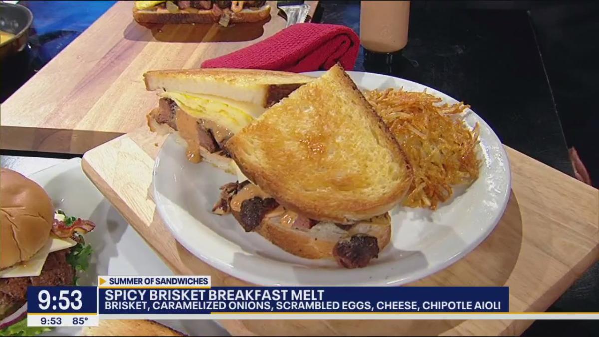 Spice Up Your Morning with Denny's Brisket Breakfast Melt Recipe on AOL.com