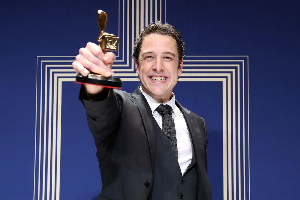 Samuel Johnson wins Gold Logie