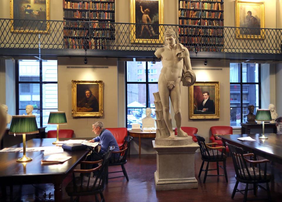 Find a Book Nook at the Boston Athenaeum