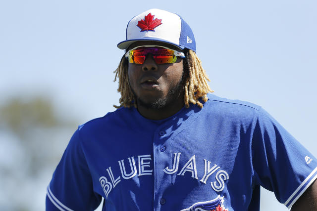 Vlad Guerrero Jr. wears father's Expos jersey to debut