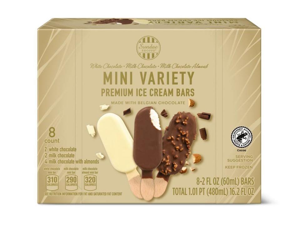 Sundae Shoppe mini ice-cream bars