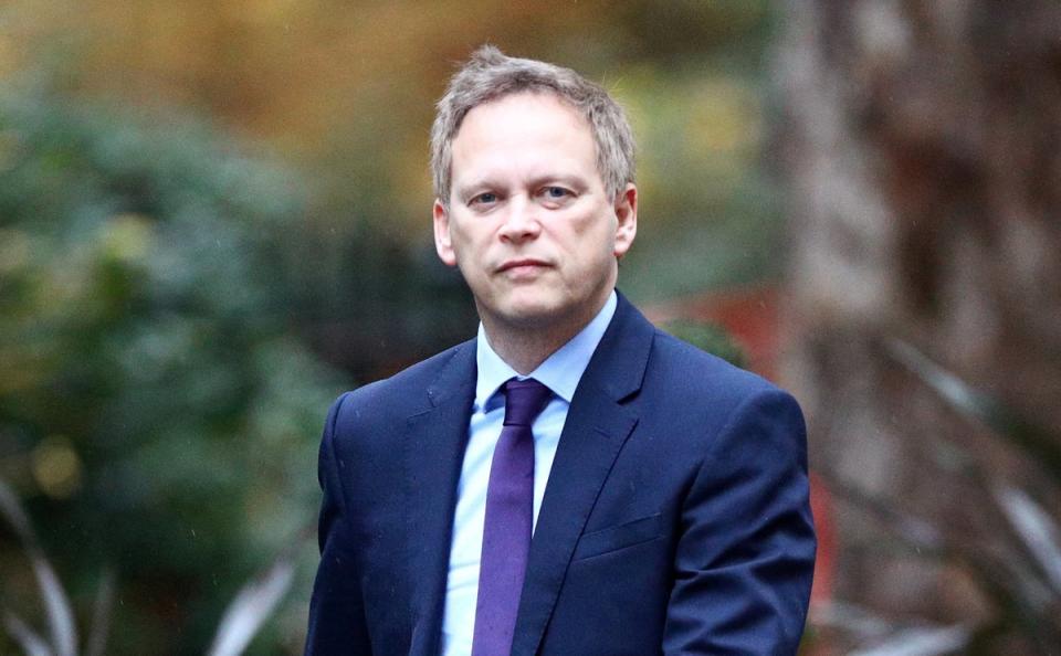 Three groups claimed the then-secretary of state, Grant Shapps, acted unlawfully by approving the plan (Reuters)