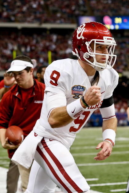 Oklahoma uarterback Trevor Knight. (Derick E. Hingle/USA TODAY Sports)