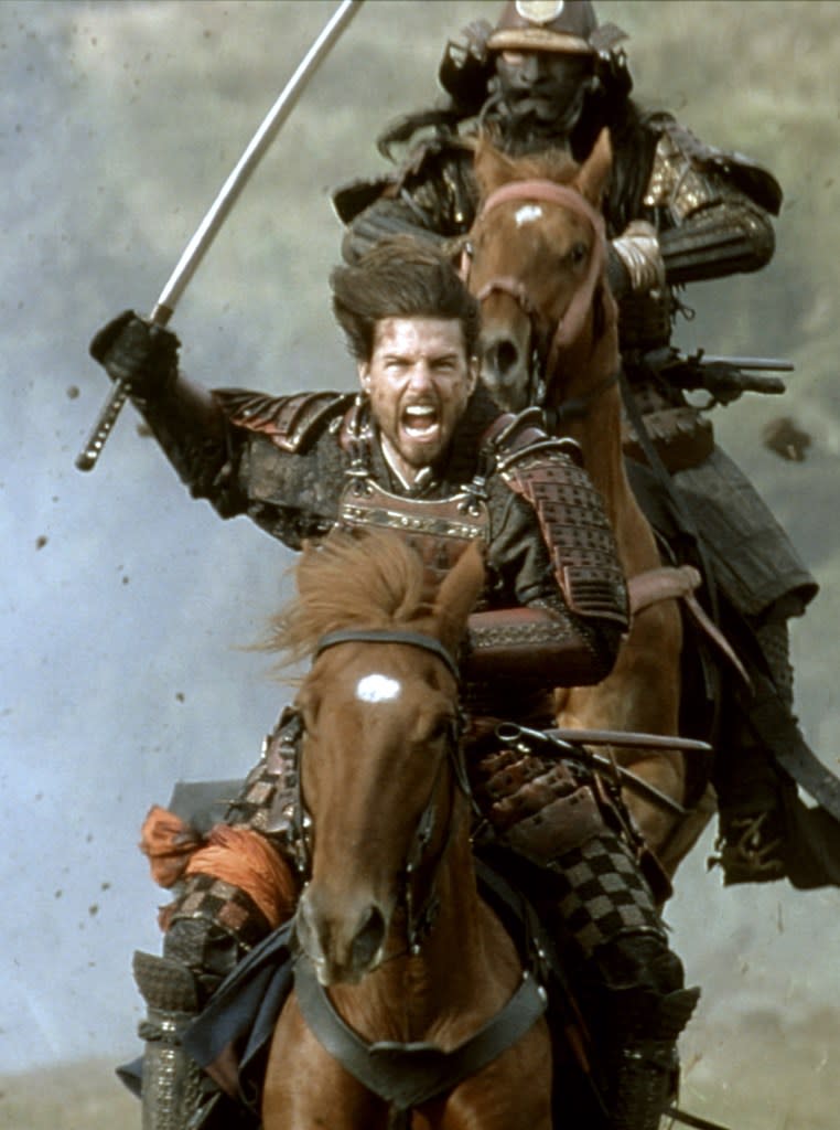 Tom Cruise riding high in the Zwick-helmed “Last Samurai” from 2003. ©Warner Bros/Courtesy Everett Collection