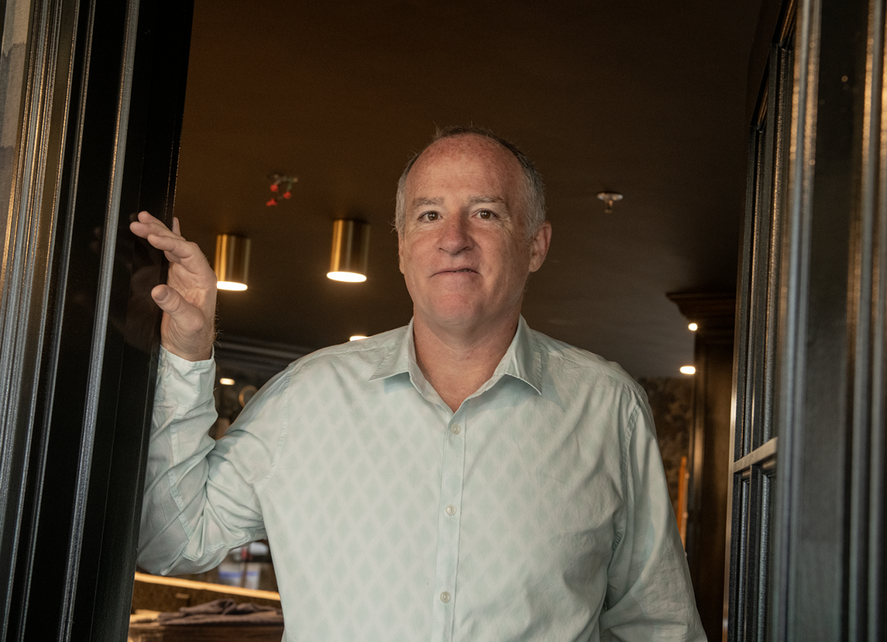 David Glenny will open Stirling, a fine dining restaurant, in the Merriman Valley this month.