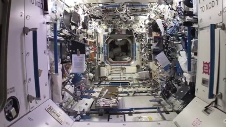 You can now explore the interior of the Space Station in Google Street View Picture Youtube