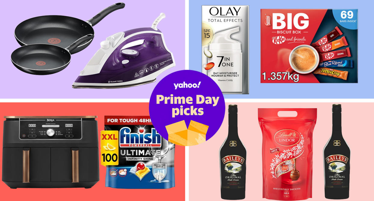 The Prime Day deals to shop before midnight. (Amazon / Yahoo Life UK)