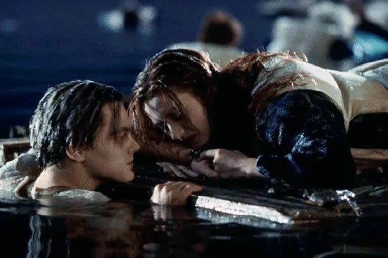 El momento en el que Jack y Rose se vieron por última vez en Titanic