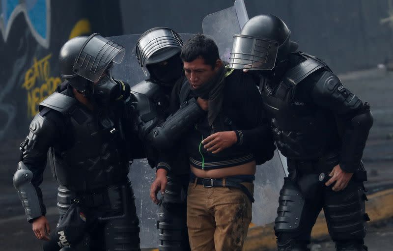 Anti-government protests in Quito