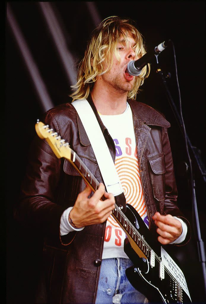 <p>Nirvana was one of the main headliners of the U.K.'s Reading Festival in 1992, along with Public Enemy and The Wonderstuff.</p>