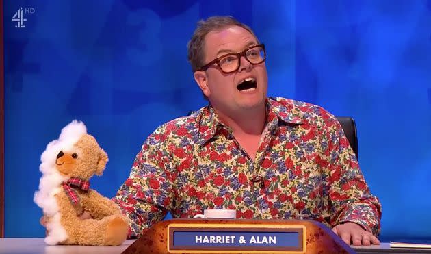 Alan Carr on 8 Out Of 10 Cats Does Countdown (Photo: Channel 4)