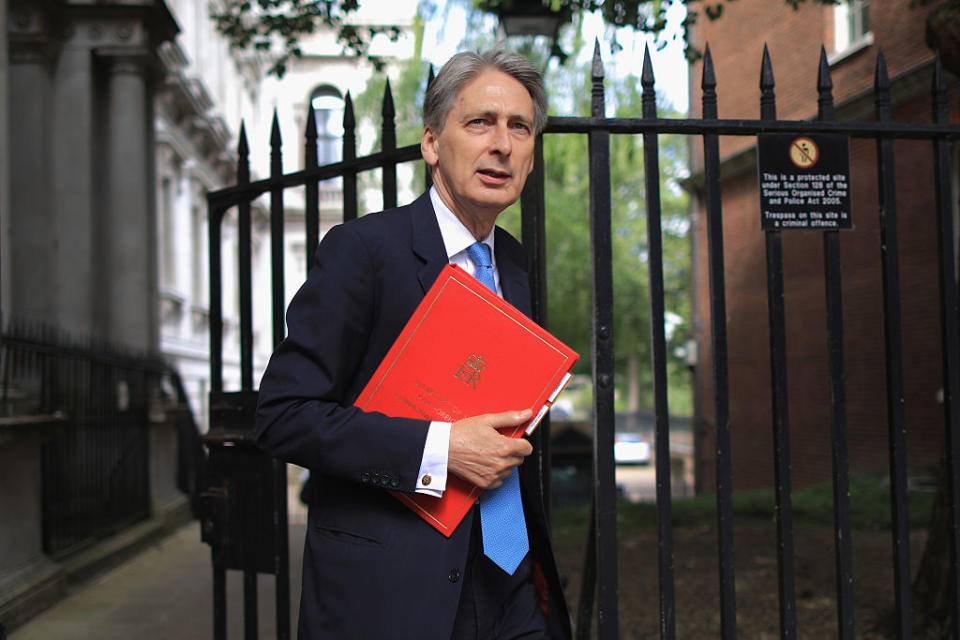 Alcohol duties were increased by the Chancellor, Philip Hammond, earlier this year (Christopher Furlong / Staff)