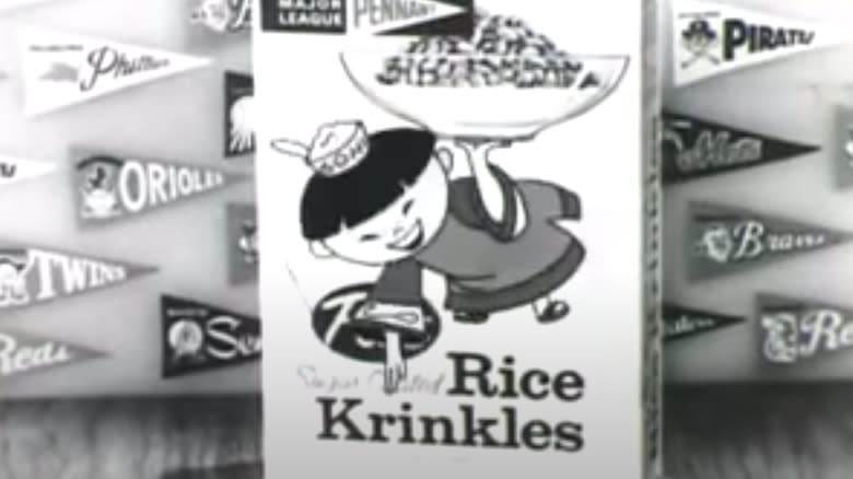 So-Hi on box with a bowl of Rice Krinkles 