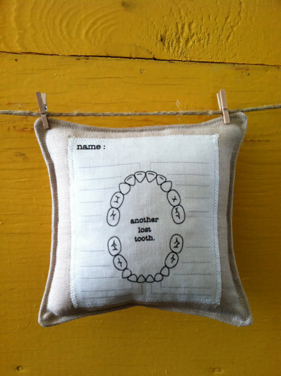 Tooth Fairy Pillow with Chart