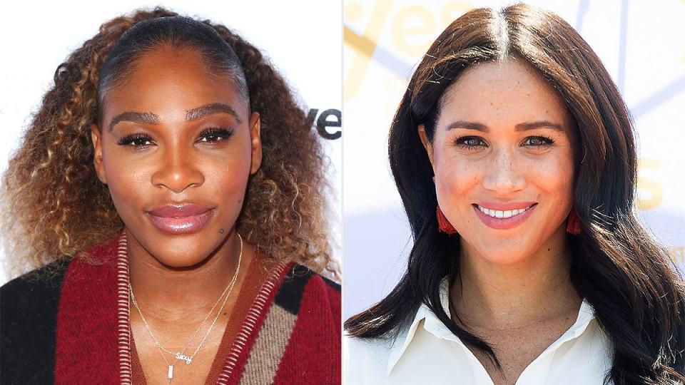 serena williams; meghan markle