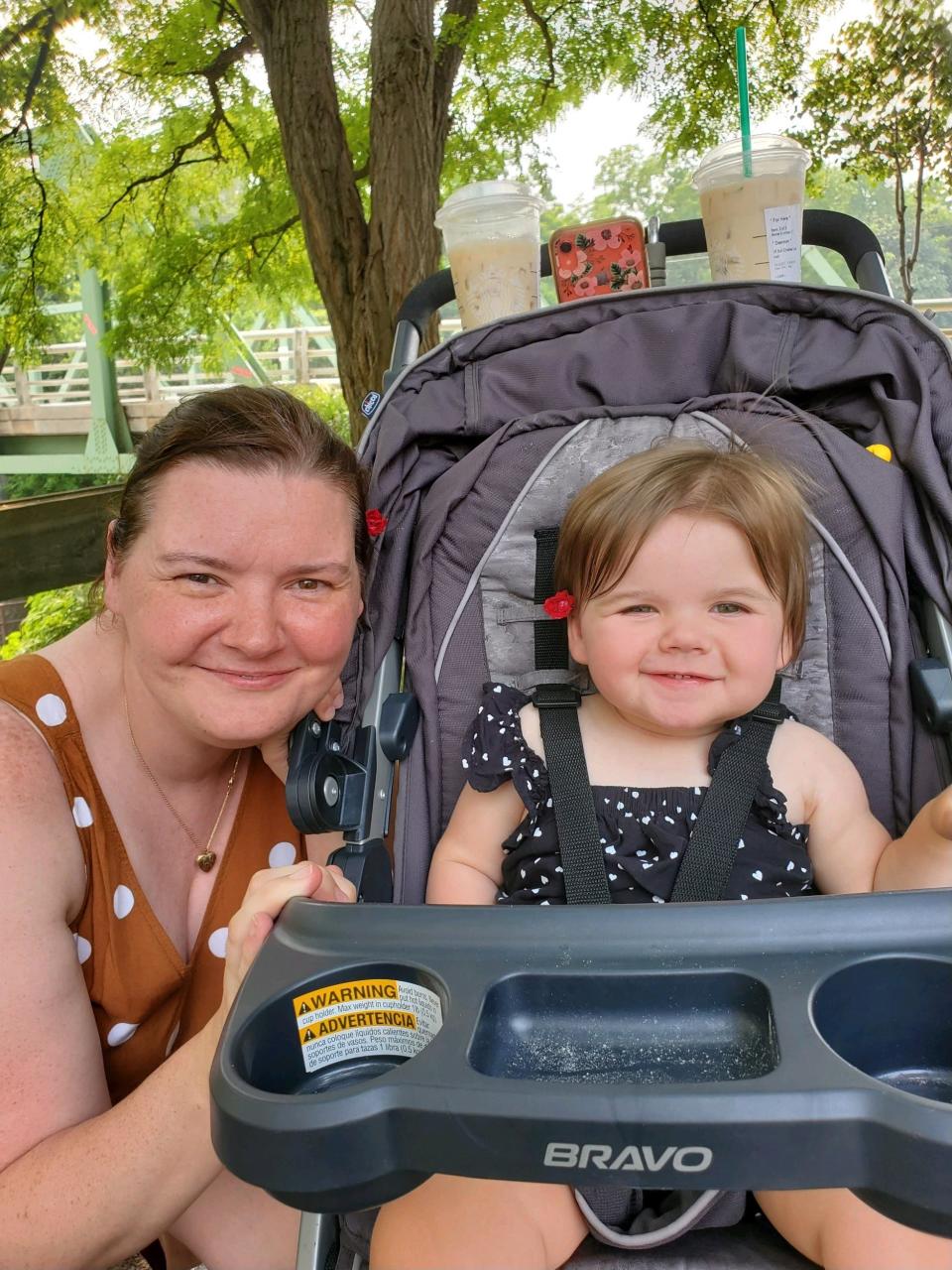 Crystal Thousand-Peairs of East Rochester left her job as a surgical technician to care for her daughter Isabelle, who was born prematurely in June 2020.