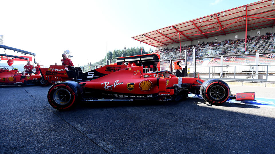 比利時GP自由練習一Ferrari車手強勢