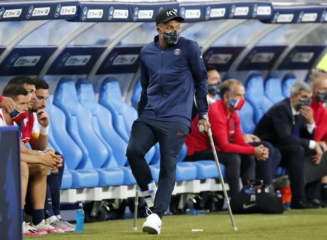 Kylian Mbappe's ankle injury makes him a major doubt for the Champions League quarter-finals