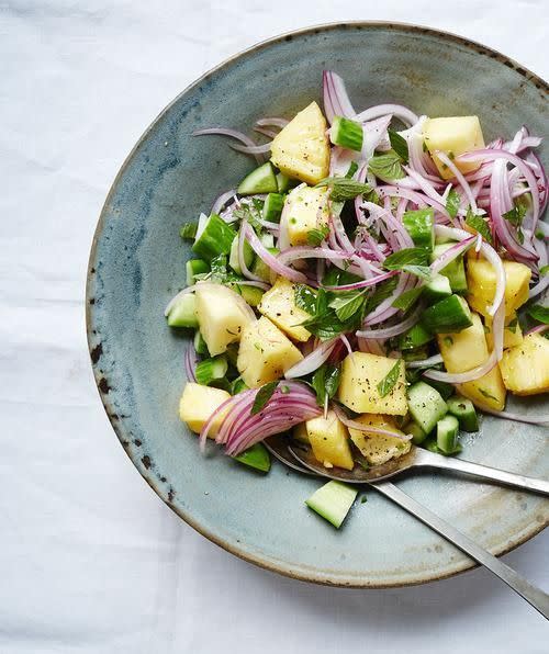 Cucumber and Serrano Chile Salad