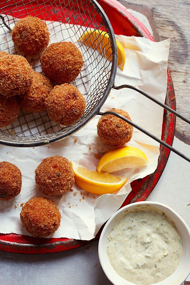 Crawfish Boudin Balls