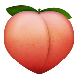 The new new peach emoji - all bummed up again