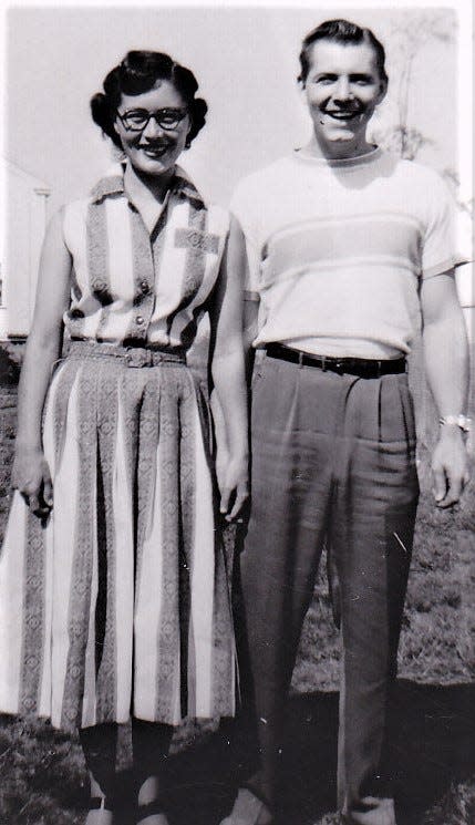 Louis and Lucille San Miguel in the 1950s.