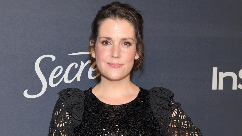 Melanie Lynskey attends The 2020 InStyle And Warner Bros. 77th Annual Golden Globe Awards Post-Party