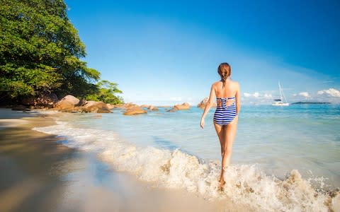 Come for the Seychelles' powder-sand beaches - Credit: Alamy