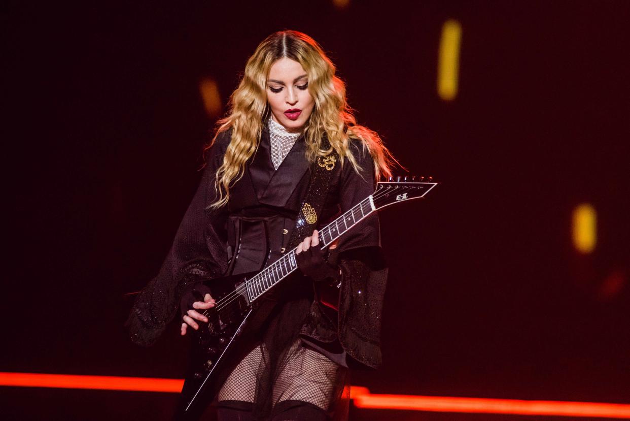 Madonna bei einem Auftritt in Berlin 2015. (Bild: Stefan Hoederath/Redferns/Getty Images)