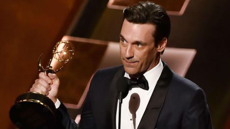 Jon Hamm y su merecido Emmy