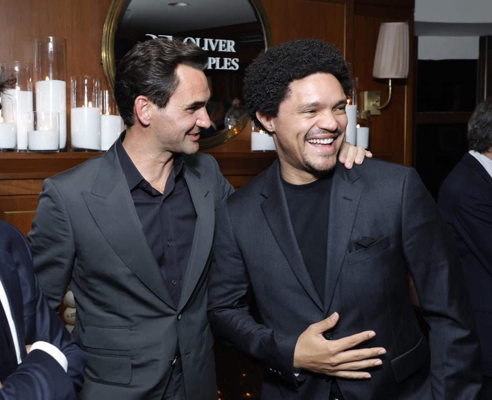 Roger Federer - Trevor Noah - Oliver Peoples Launch Dinner