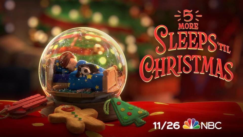 "5 More Sleeps 'til Christmas."