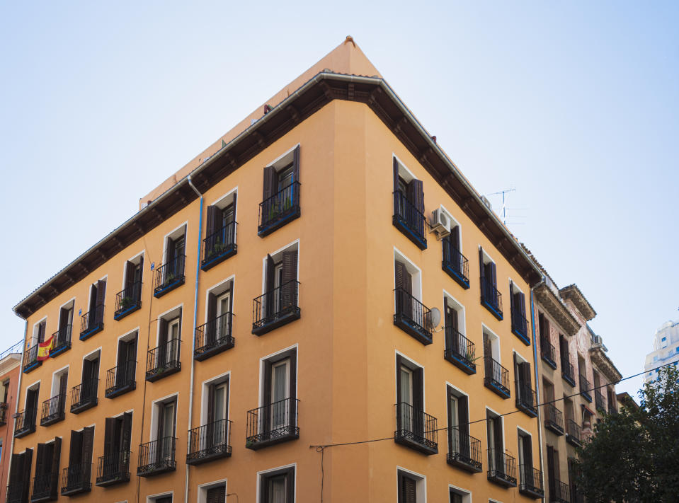 Edificio de Madrid. Foto: Getty Image. 