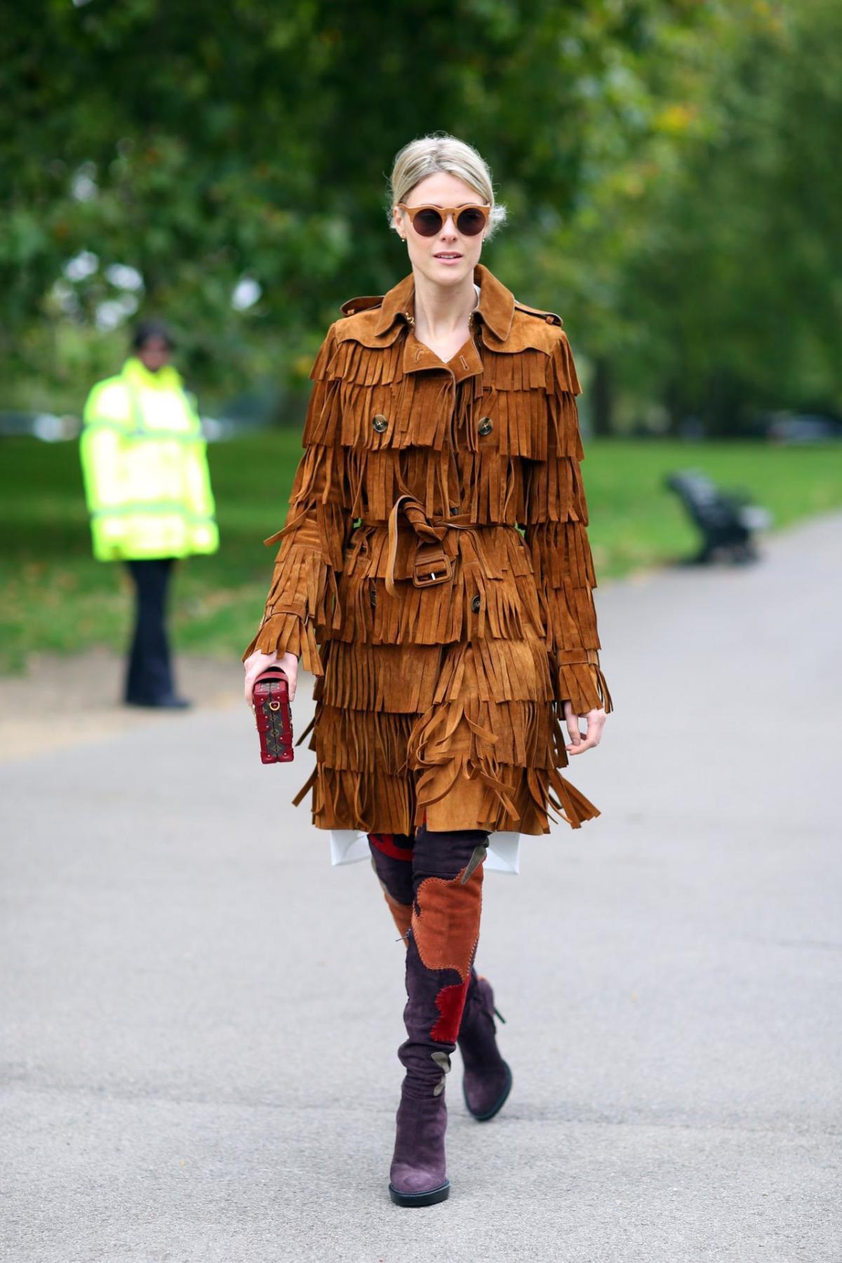 London Fashion Week Street Style: A Lesson In Layering