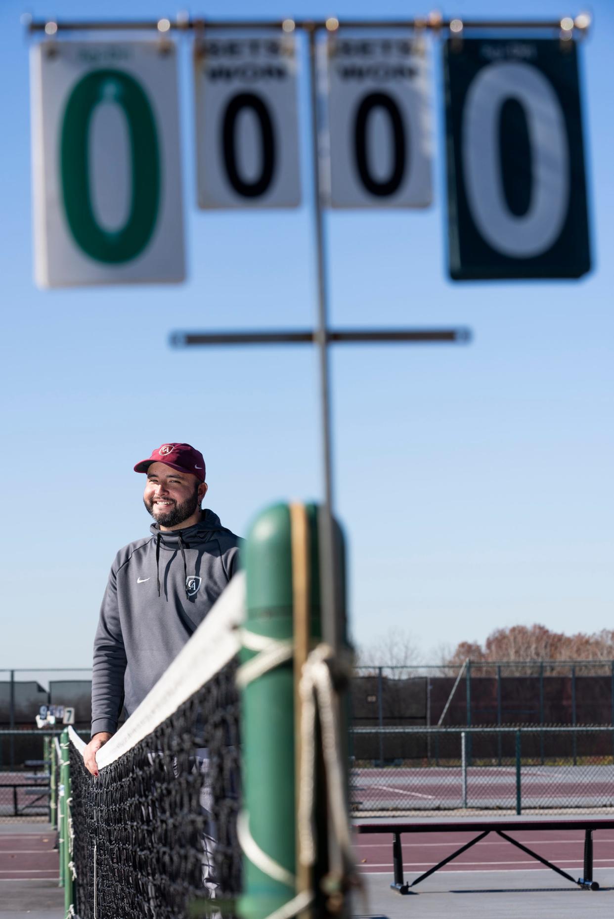 Columbus Academy's Preston Eberlyn is The Dispatch's All-Metro Girls Tennis Coach of the Year.