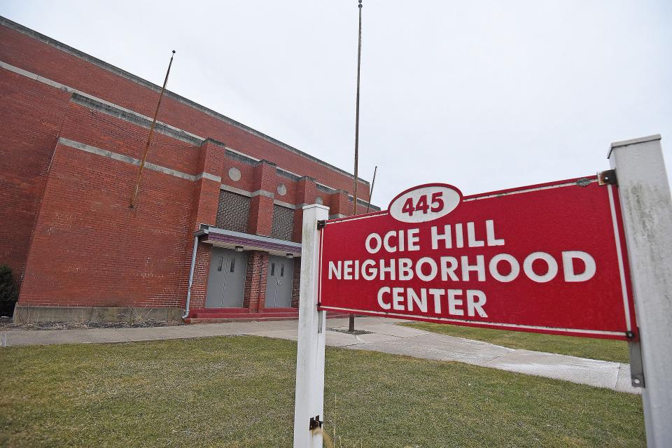 The Ocie Hill Neighborhood Center has been closed to the public for more than a year. It has not been determined whether it will be demolished.