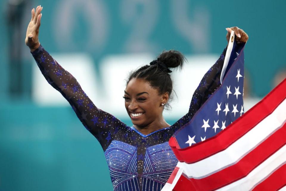 Watch Simone Biles’ GoldMedal Winning Individual AllAround Floor