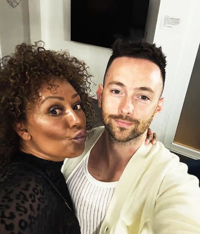 <p>Rory McPhee/Instagram</p> Mel B and fiancé Rory McPhee