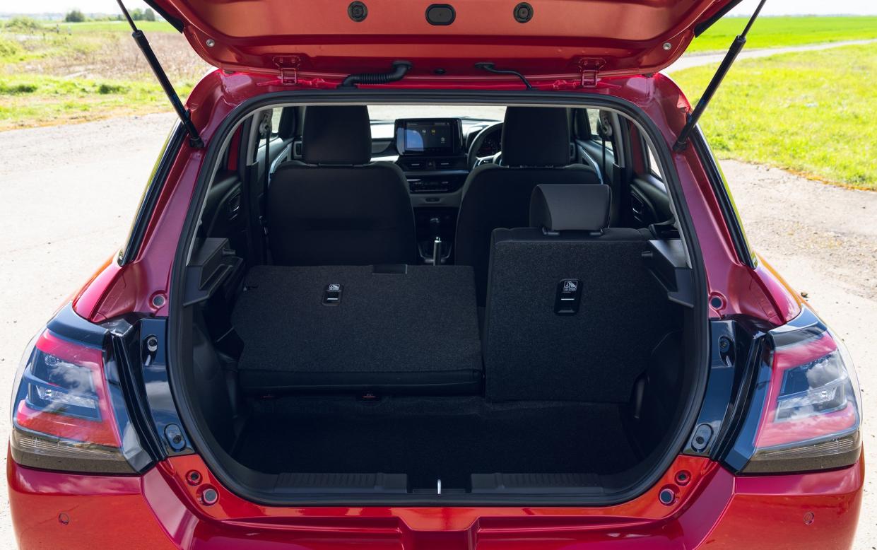 Less positively, the Swift's 265 litre boot is one of the smallest in its class