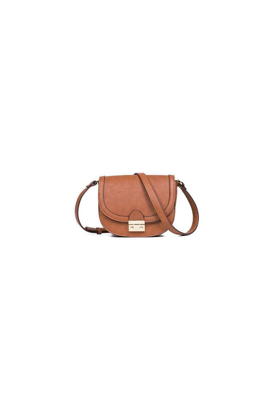 Retro Small Saddle Satchel Bag