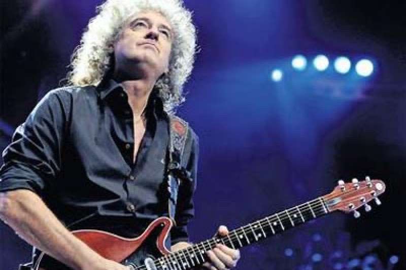 布萊恩梅（Brian May）7日公開抨擊艾瑞克克萊普頓（Eric Clapton）的反疫苗言論。（取自Brian May臉書）